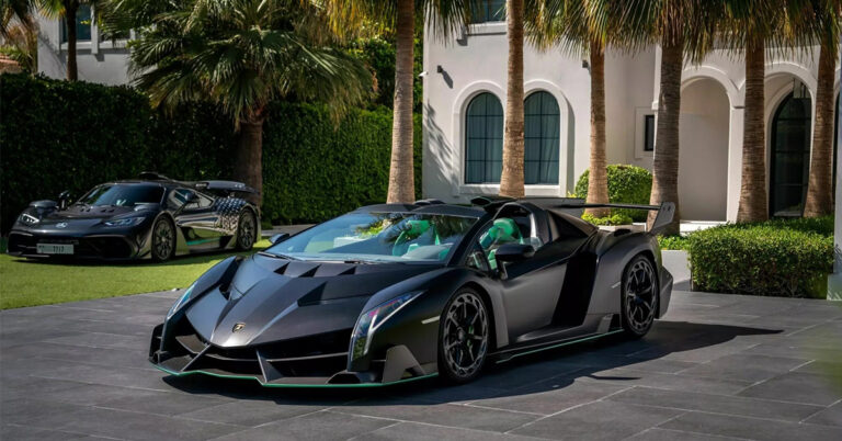 Đây rất có thể là chiếc Lamborghini Veneno Roadster đen đủi nhất thế giới khi "lên sàn" 2 lần trong 4 năm vẫn không ai chịu mua, vì sao?