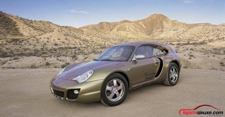 Rinspeed Bedouin - Chiếc Porsche 911 quái đản nhất trên đời khi biến hình thành bán tải