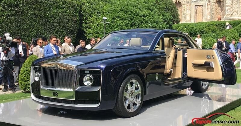 Top 10 mẫu siêu xe thách thức TÚI TIỀN của các triệu phú USD - Rolls-Royce Sweptail