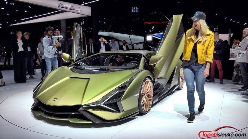 Top 10 mẫu siêu xe thách thức TÚI TIỀN của các triệu phú USD - Lamborghini Sian