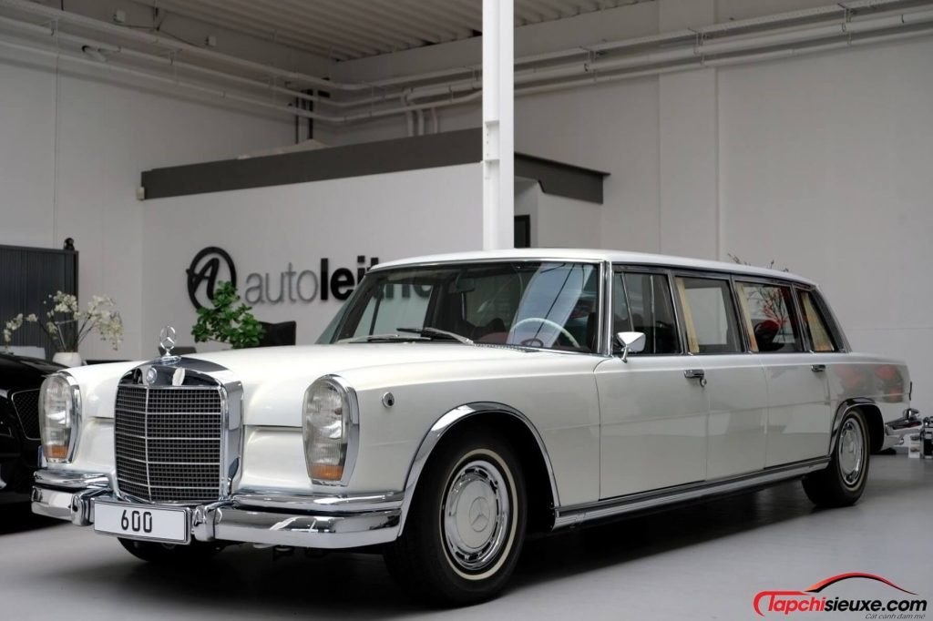 Chiêm ngưỡng hàng hiếm Mercedes-Benz 600 Pullman đời 1975, giá chỉ 60 tỷ đồng