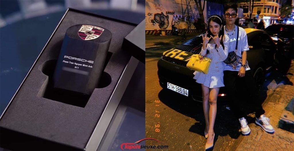 Không kém cha, con gái Minh Nhựa tậu Porsche 911 Carrera giá hơn 7 tỷ đồng