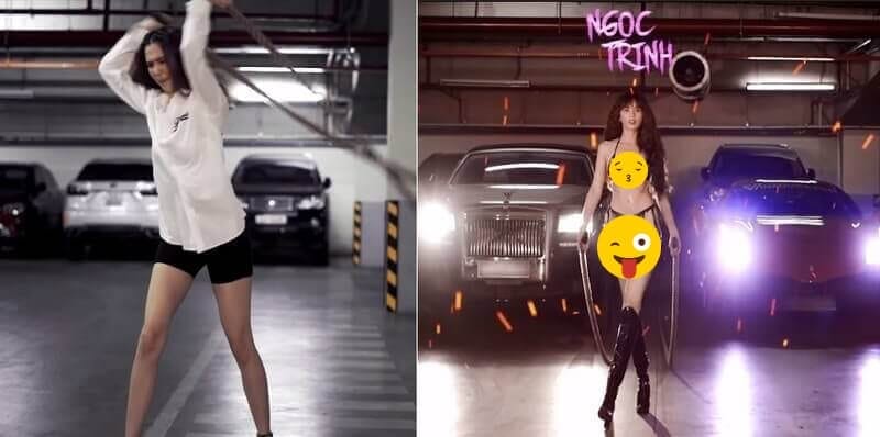 Loạt sao Nữ Việt "bắt trend" kéo xe tiền tỷ, Ngọc Trinh mặc "nóng" khởi xướng