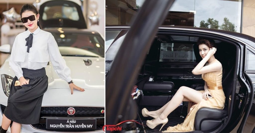 Ngắm Jaguar F-Type Coupe giá gần 7 tỷ đồng và bộ sưu tập xe khủng của Á hậu Huyền My
