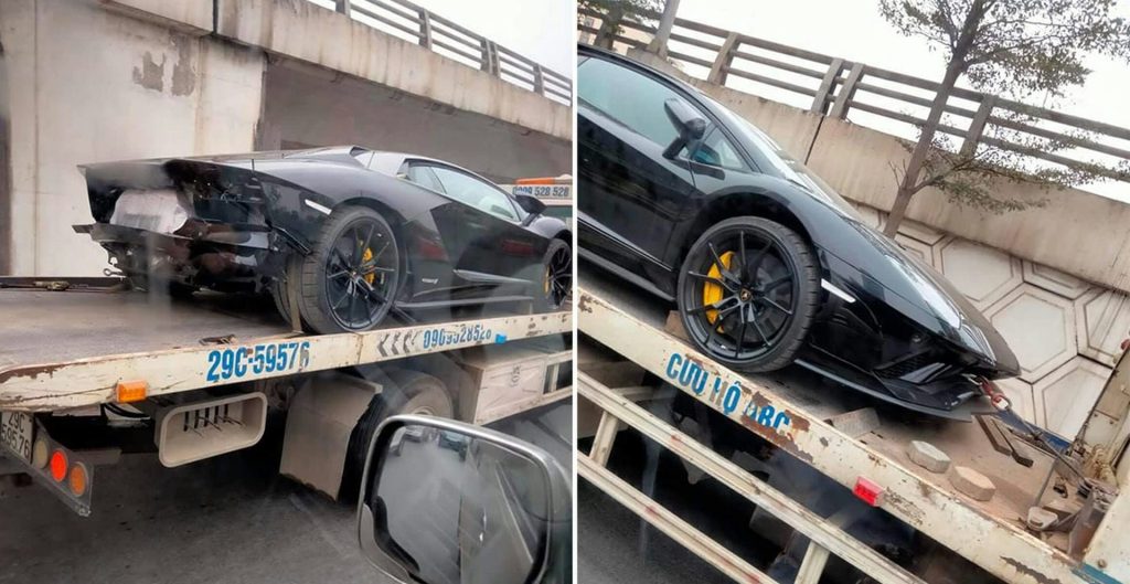 Sự thật nào về Lamborghini Aventador S độc nhất Hà Nội nghi là bị tai nạn
