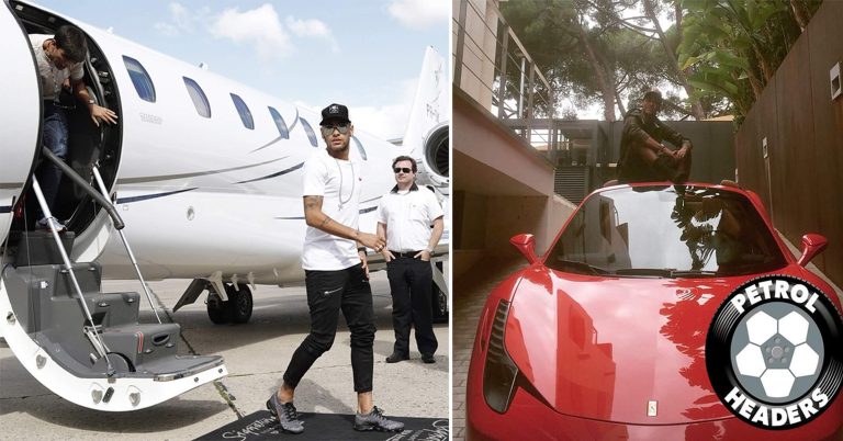 Bộ sưu tập xe cực khủng của Neymar từ mô tô, siêu xe tới máy bay riêng giá 138 tỷ đồng