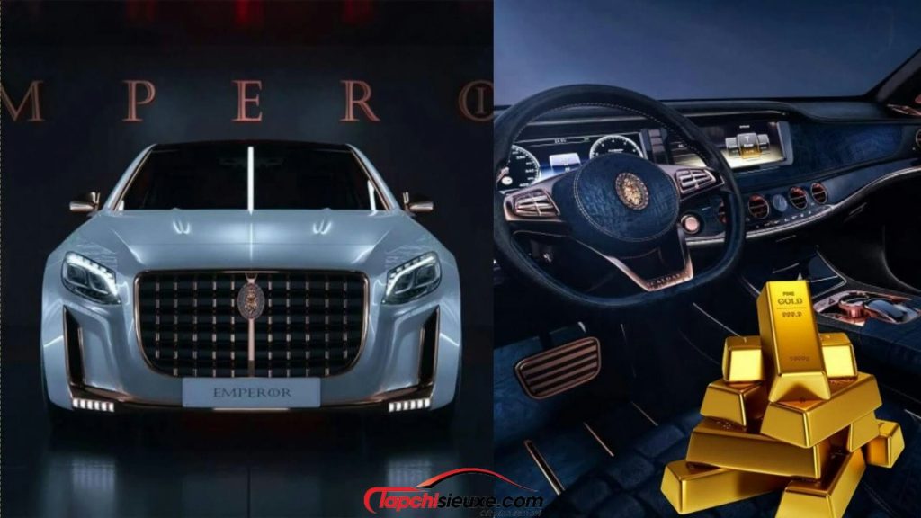 Cận cảnh Mercedes-Maybach S600 được độ 'full vàng' có giá 1,5 triệu USD