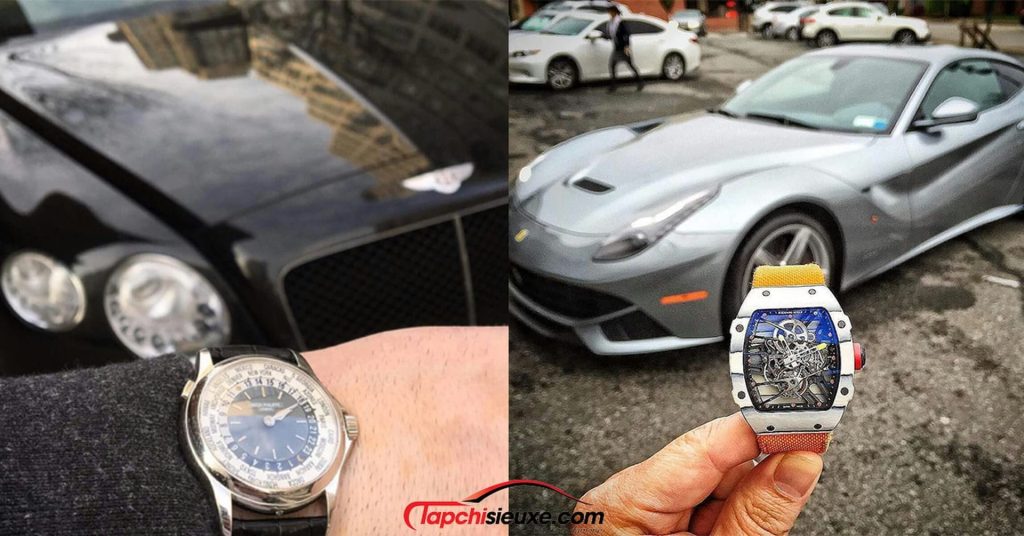 Vì sao những người đi Ferrari đeo đồng hồ Richard Mille thường không thể bằng được người lái Bentley và tay có Rolex?