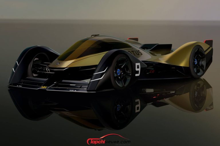 Xem trước xe đua thuần điện Lotus E-R9 concept với khả năng 'biến hình' của năm 2030