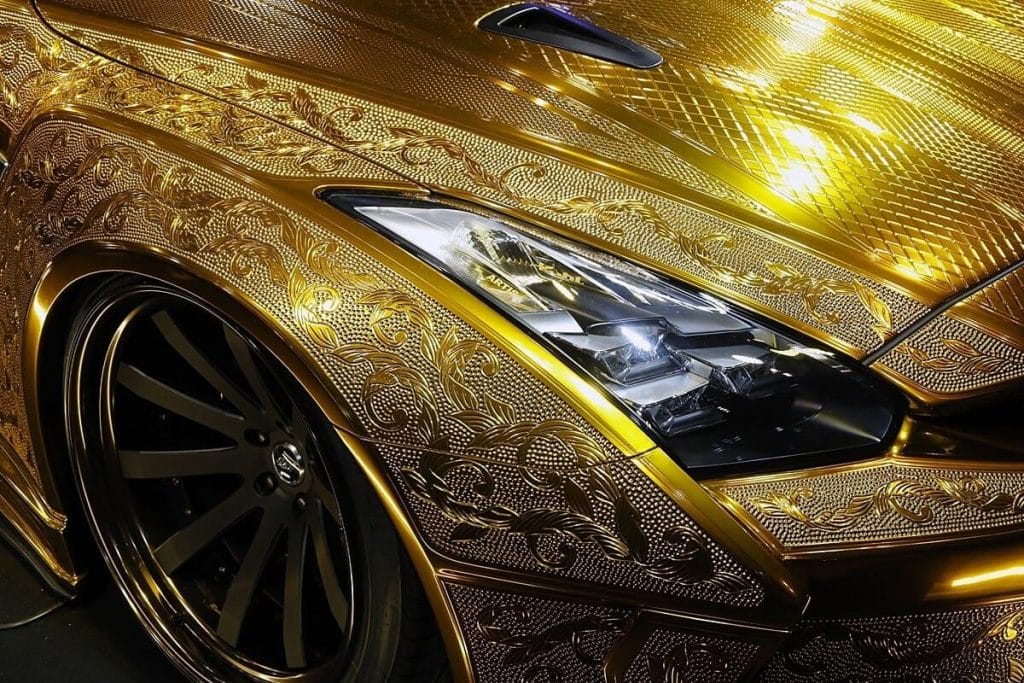 Cận Cảnh Chiếc Nissan Gt-R Full Vàng, Động Cơ Mạnh Như Siêu Xe, Giá Ngang  Rolls-Royce - Tạp Chí Siêu Xe