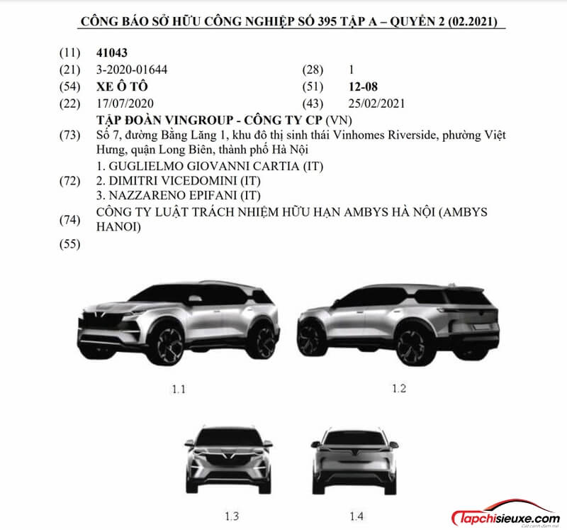 Lộ thiết kế SUV 7 chỗ cỡ lớn của VinFast: Mở đặt hàng từ tháng 9