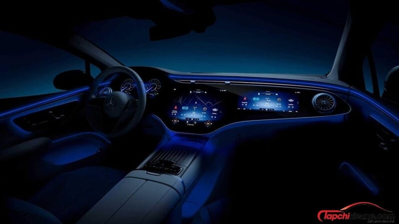 Màn hình MBUX Hyperscreen 56 inch 'to oành' trên xe điện Mercedes EQS có gì đặc biệt?