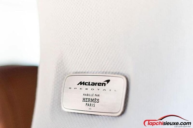 Ngắm siêu phẩm khoác hàng hiệu McLaren Speedtail Hermès của trùm bất động sản Manny Khoshbin