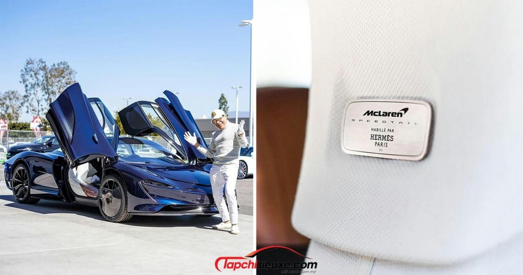 Ông trùm bất động sản tậu siêu xe phiên bản Hermes thứ 3, lần này là McLaren Speedtail
