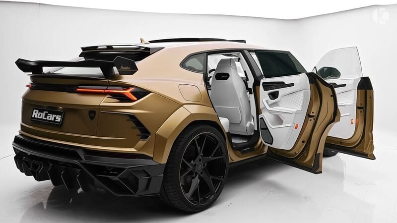 Siêu SUV Lamborghini Urus 2021 hóa 'bò mộng' 12 tỷ khi qua tay Mansory