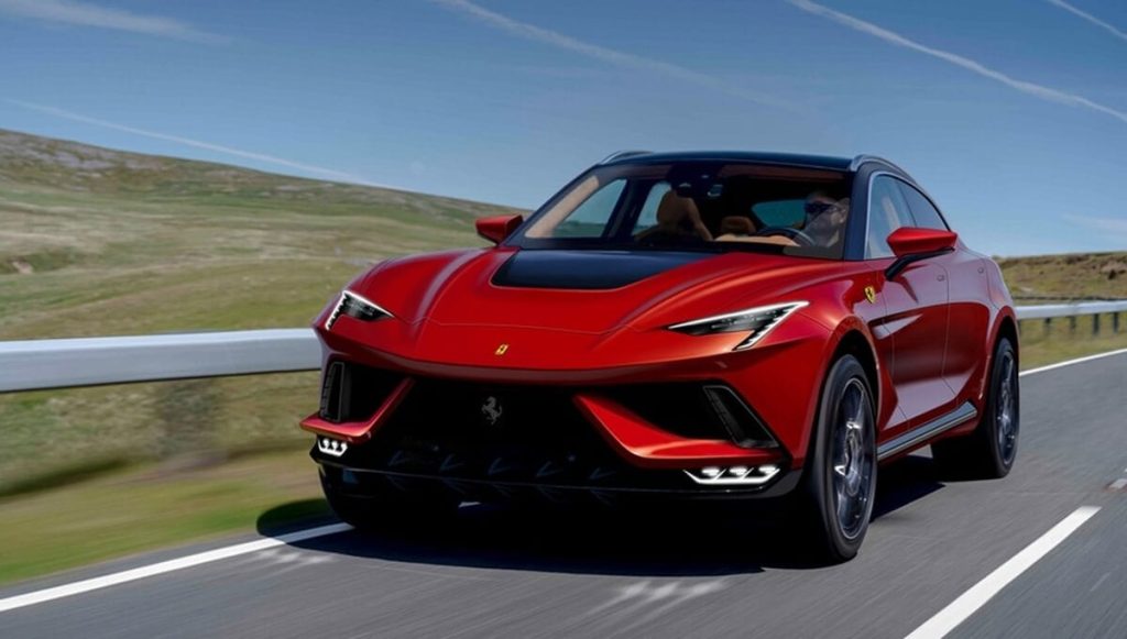 Siêu SUV đầu tiên của Ferrari sẽ trông như thế này ư?