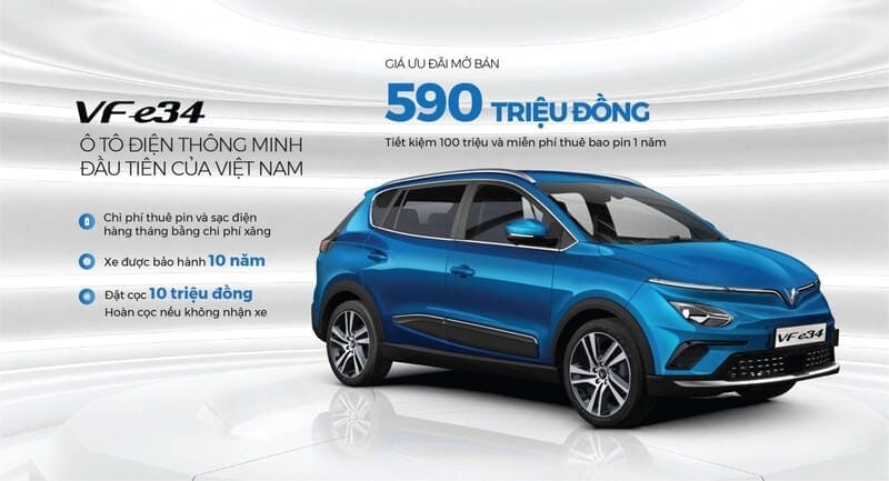Tất tần tật về mẫu ôtô điện đầu tiên của VinFast mới bán tại Việt Nam