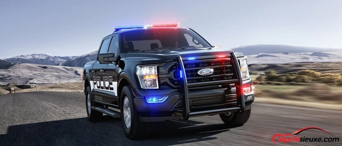 Tội phạm sẽ khóc thét khi thấy Ford F-150 bản xe cảnh sát vừa ra mắt