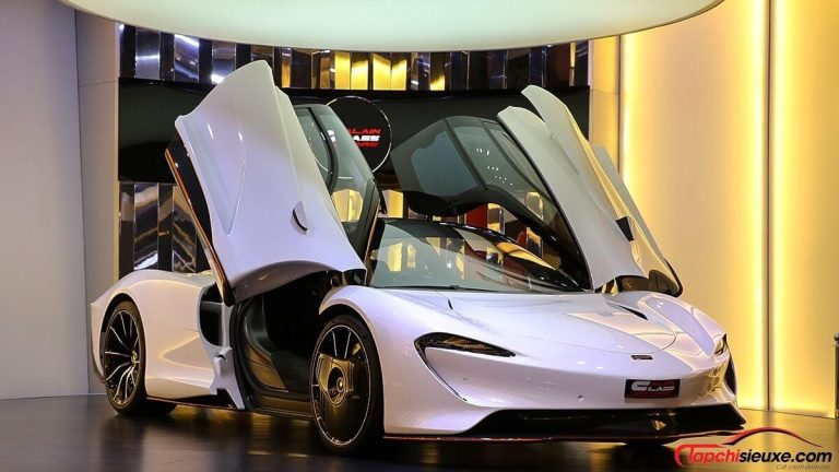 Hàng hiếm McLaren Speedtail về showroom 'quen thuộc' nhưng đại gia Việt không thể mua