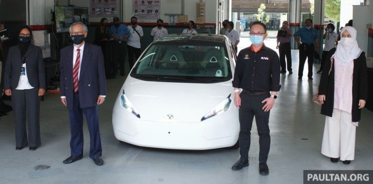 Không chịu kém Việt Nam, Malaysia cũng ra mắt ôtô điện với thiết kế cực 'đơn giản'