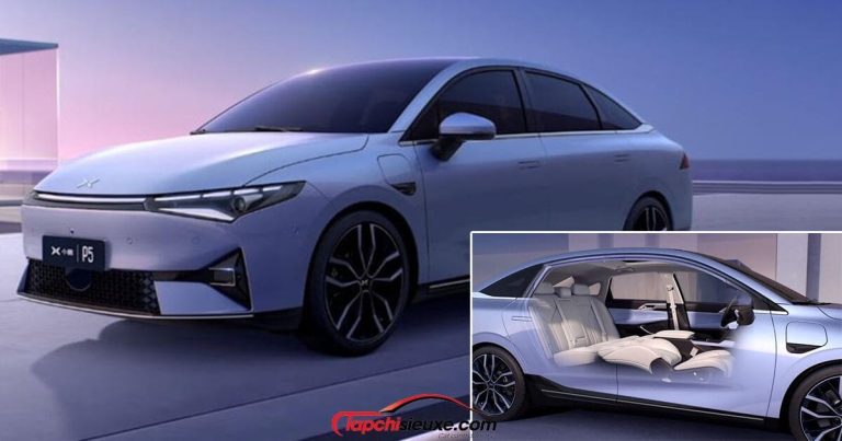 Sedan điện Trung Quốc XPeng P5 ra mắt, tự nhận 'thông minh nhất thế giới'