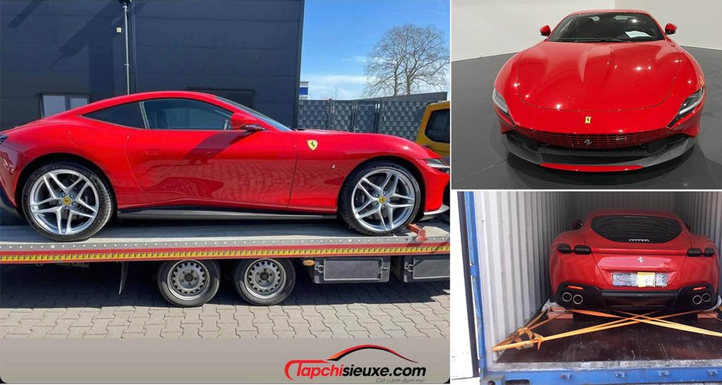 Siêu xe gia đình Ferrari Roma thứ 2 trên đường về Việt Nam, giá gần 20 tỷ