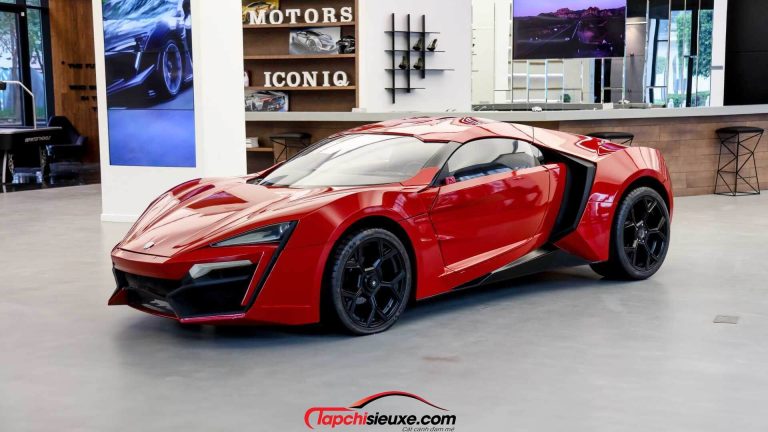 Đấu giá 'bản sao' siêu xe 3,4 triệu USD - Lykan HyperSport trong 'Fast & Furious 7'