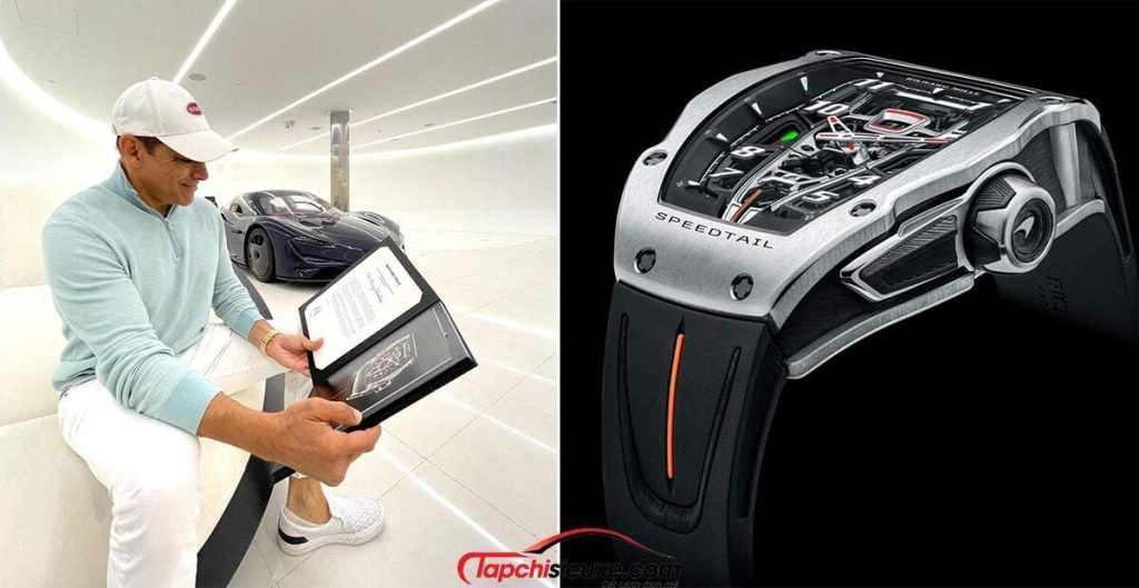 Richard Mille ra mắt mẫu đồng hồ lấy cảm hứng từ McLaren Speedtail có giá chỉ 23 tỷ đồng