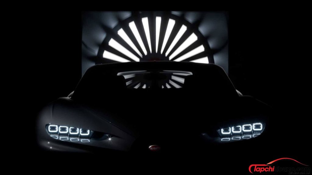 Bugatti nhá hàng Chiron mới, rất có thể sẽ là siêu xe nhanh nhất thế giới