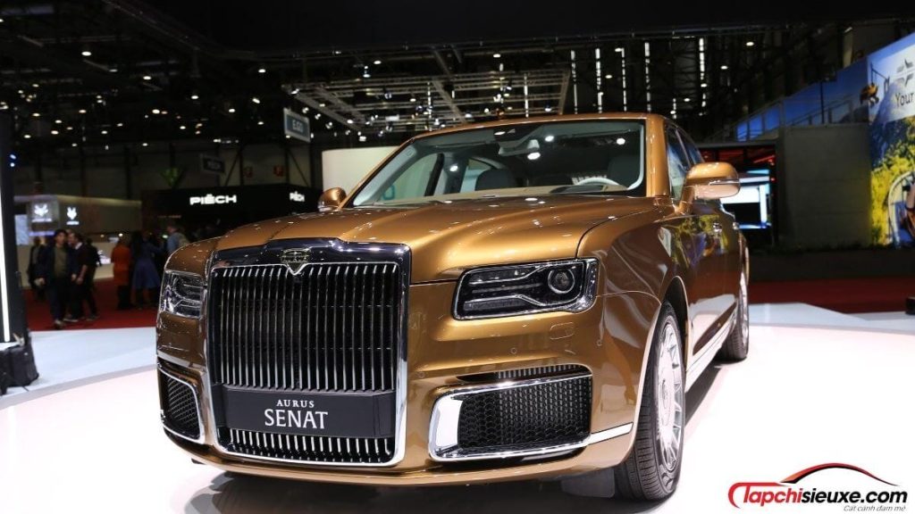 Cận cảnh Aurus Senat - 'Rolls-Royce' của người Nga, giá chỉ từ 5,6 tỷ đồng