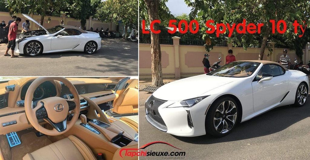 Hàng độc Lexus LC 500 Spyder bất ngờ xuất hiện tại Bình Thuận sau 2 tháng 'ở ẩn'