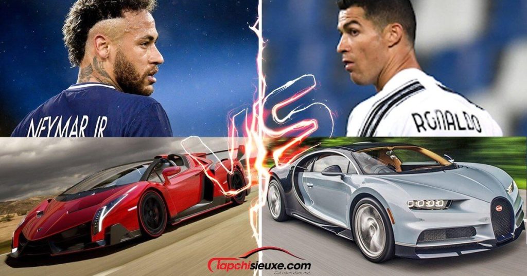 Neymar vs Ronaldo - Cầu thủ nào đang sở hữu nhiều siêu xe 'xịn' hơn?