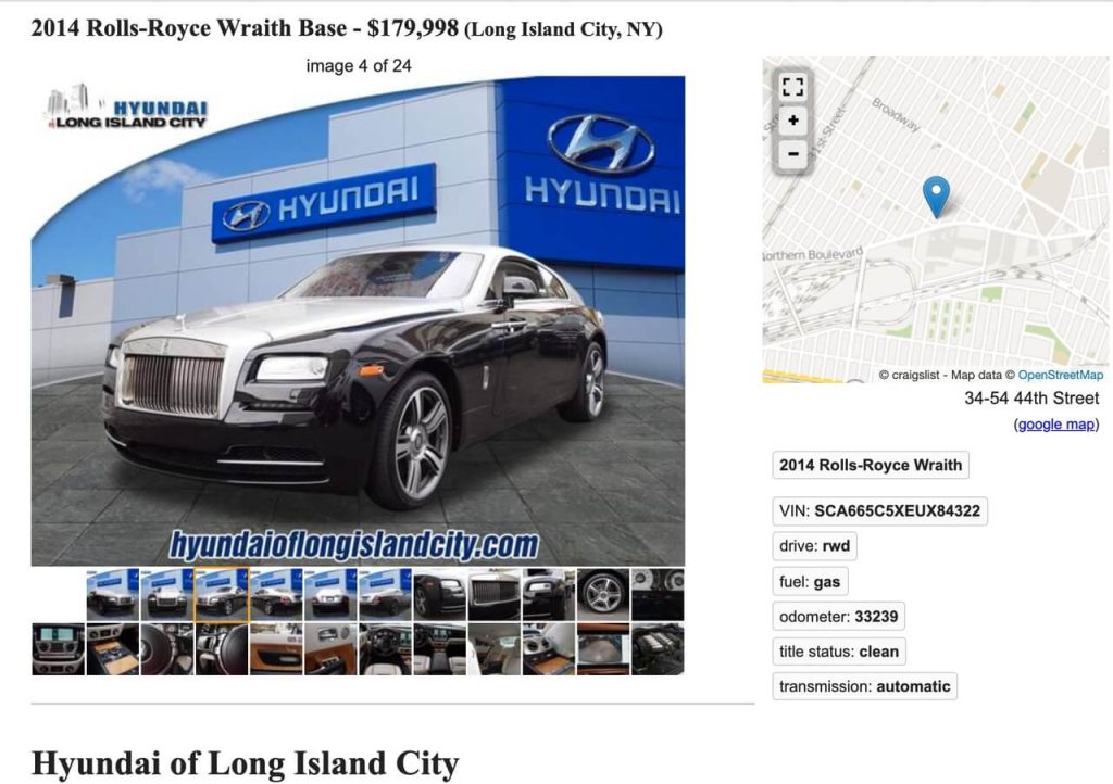 Sự thật về chiếc Rolls-Royce Wraith được Hyundai rao bán có giá tới 4,13 tỷ đồng