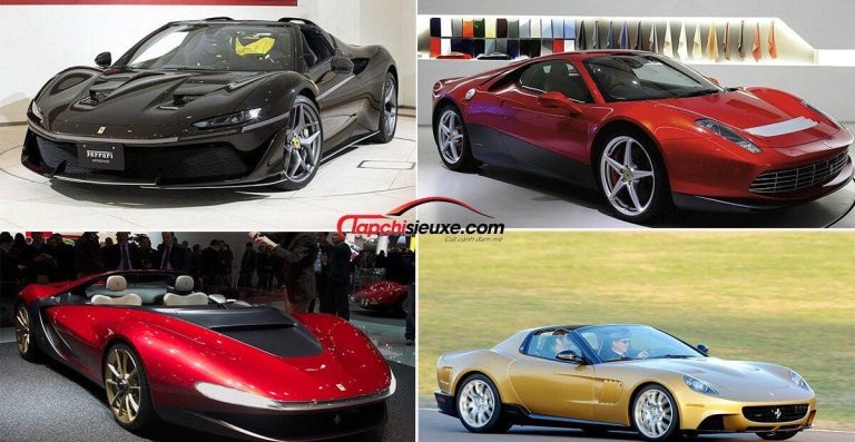 Top 10 mẫu siêu xe độc bản của thương hiệu 'ngựa chồm' - Ferrari bạn đã biết