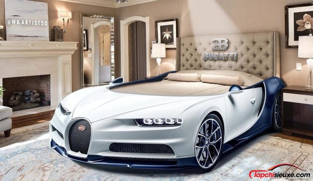 Xem trước Bugatti Chiron phiên bản giường ngủ xa hoa bậc nhất thế giới