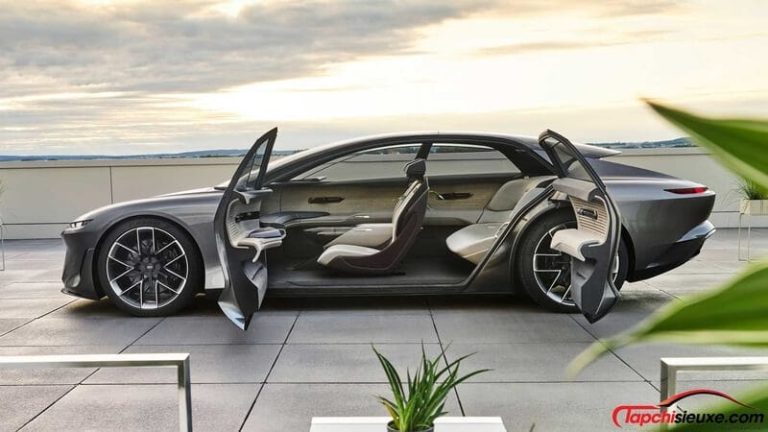 Cận cảnh Audi Grandsphere Concept - Siêu sedan định hướng cho xe điện tương lai