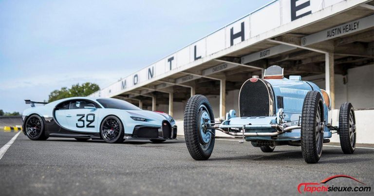 Bugatti Chiron Pur Sport Grand Prix trình làng, lấy cảm hứng từ Type 51 tri ân tay đua Louis Chiron