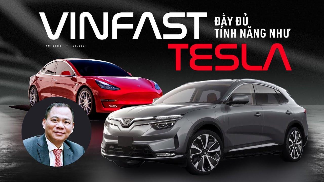 Xe điện VinFast đủ tính năng như Tesla', vậy ô tô điện Tesla hiện đại đến  mức nào?