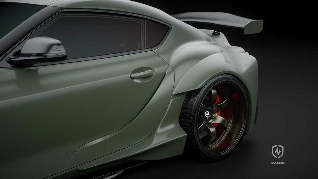 Toyota Supra thế hệ mới “lột xác” táo bạo trong bộ widebody của Zacoe Performance ảnh 4