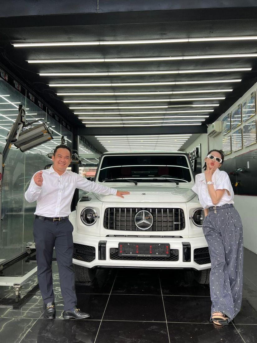 Sau Sơn Tùng M-TP, ca sĩ Hiền Hồ chi hơn 12 tỷ tậu Mercedes-AMG G 63 màu  trắng - CafeAuto.Vn