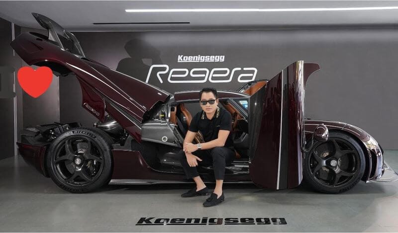 Dai gia Hoang Kim Khanh va hanh trinh gay can de tau duoc Koenigsegg Regera 12