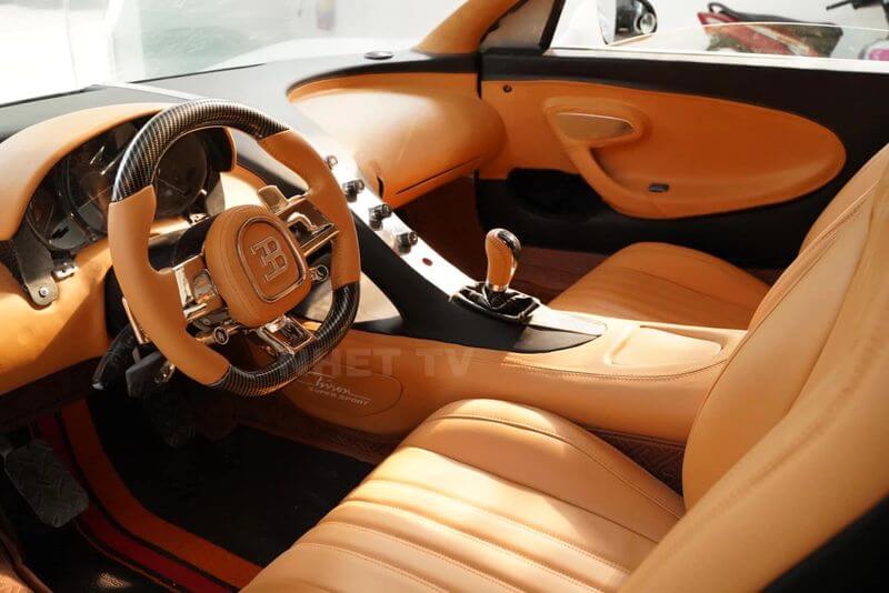Bugatti Chiron Made in Viet Nam hoan thien noi that dep nhu hang xin 3