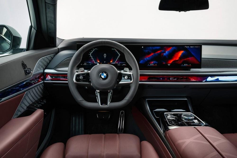 Khoang lái của BMW 7-Series 2023