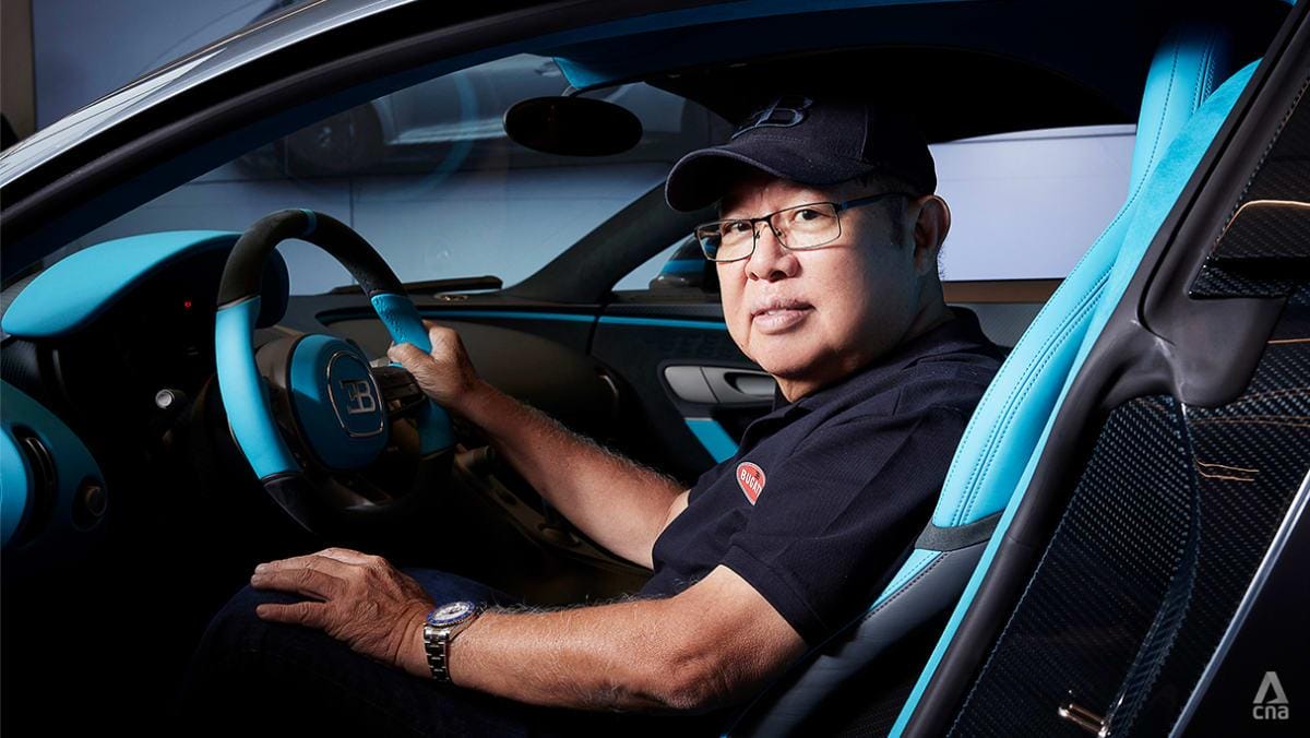 Meet the Malaysian tycoon and car collector who bought 3 Bugattis in  Singapore - CNA Luxury