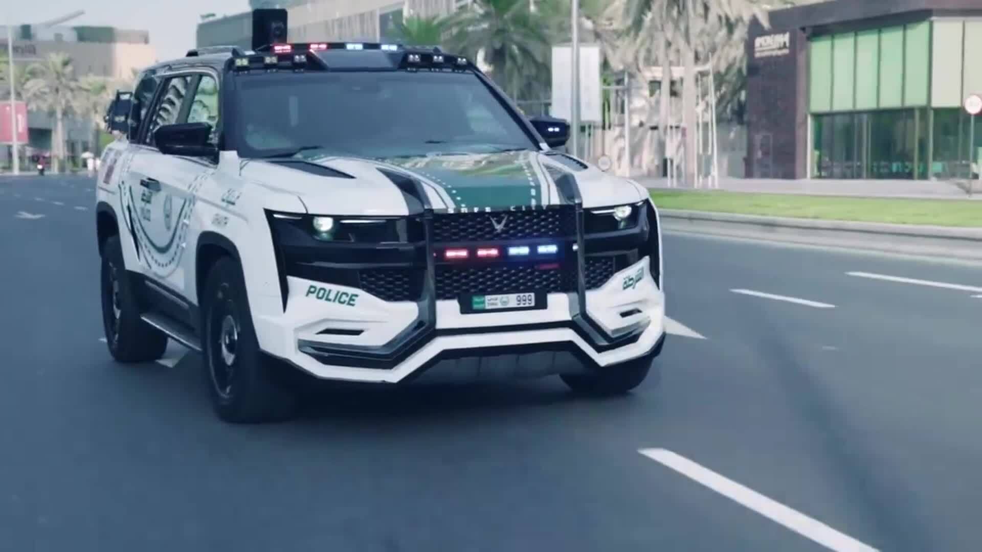 Top 5 siêu xe cảnh sát UAE - VnExpress