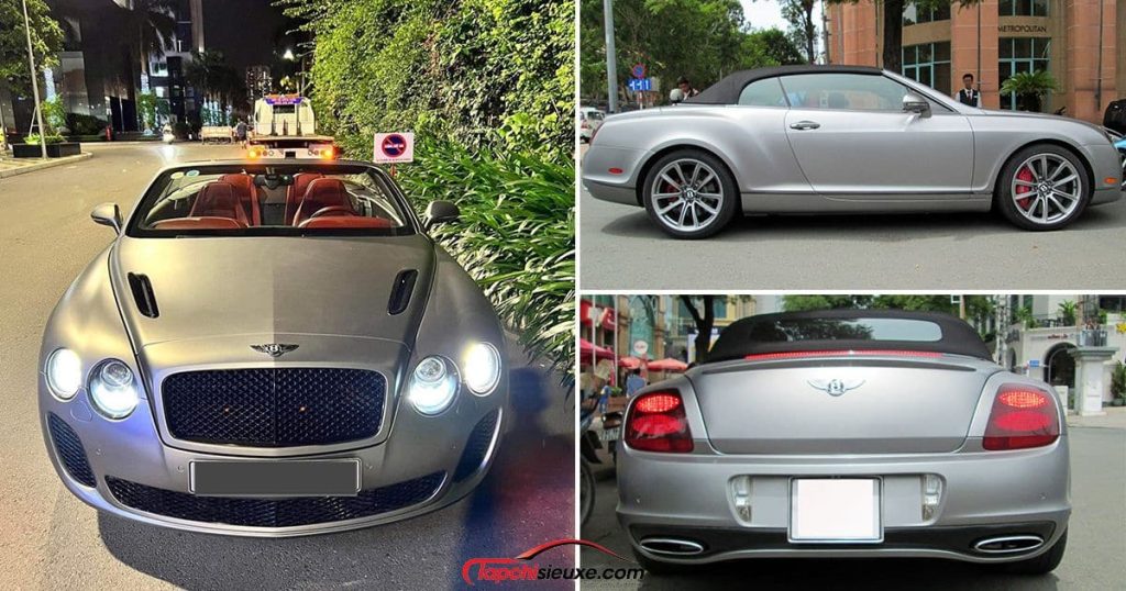 "Chàng hậu" Bentley Continental SuperSports Convertible siêu hiếm tái xuất Sài thành