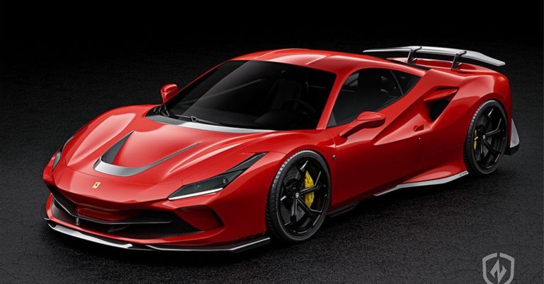 Diện kiến Ferrari F8 Tributo siêu hầm hố với gói độ khủng được lấy cảm hứng từ chiến đấu cơ