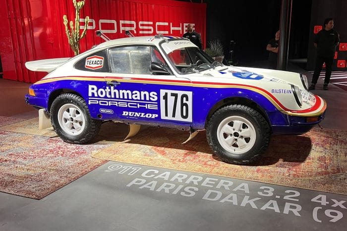  Trước đó, Porsche cũng ra mắt tùy chọn "Rallye Design Package" được lấy cảm hứng từ chiếc 911 Carrera 3.2 4x4 từng giành chiến thắng tại giải đua Paris-Dakar Rally 1984. 