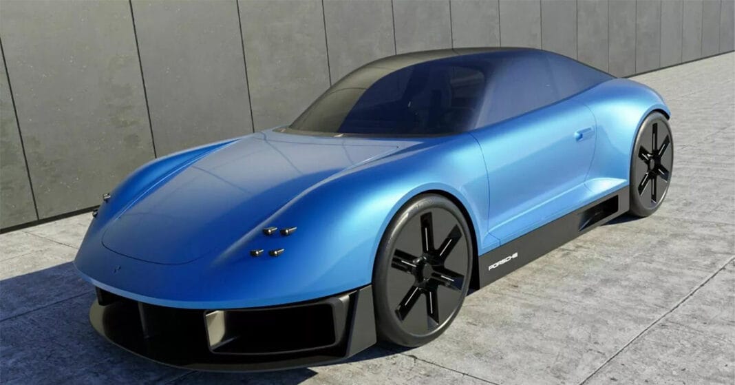 Xem trước thiết kế của Porsche 911 thuần điện trong tương lai sẽ như thế này đây