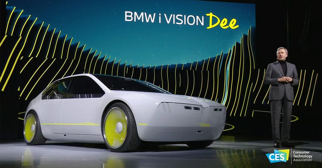 Cận cảnh BMW i Vision Dee - Chiếc concept biết nói chuyện và tự đổi màu độc nhất thế giới